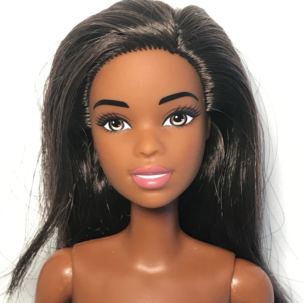 Nude Barbie 2019 Career Art Teacher Nikki African American Asha Face GJM30 Doll